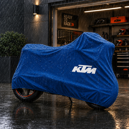 KTM Motorcycle Protective Outdoor Cover – Rain, Sun & Dust Resistant
