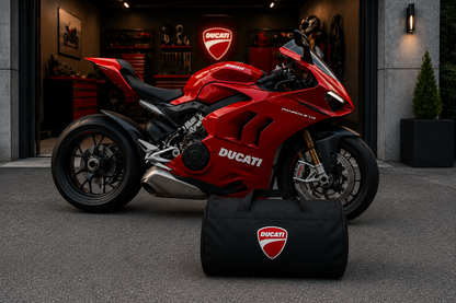 Ducati Motorcycle Duffel Bag – Premium Travel & Gear Bag for Riders