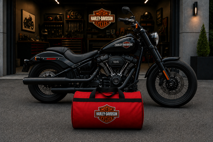 Harley Davidson Motorcycle Duffel Bag – Premium Travel & Gear Bag for Riders