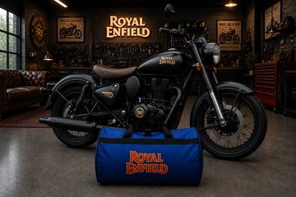 Royal Enfield Motorcycle Duffel Bag – Premium Travel & Gear Bag for Riders