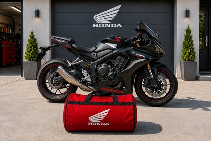 Honda Motorcycle Duffel Bag – Premium Travel & Gear Bag for Riders