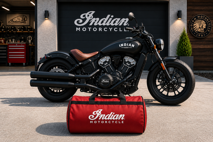 Indian Motorcycles Motorcycle Duffel Bag – Premium Travel & Gear Bag for Riders