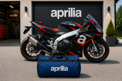 Aprilia Motorcycle Duffel Bag – Premium Travel & Gear Bag for Riders