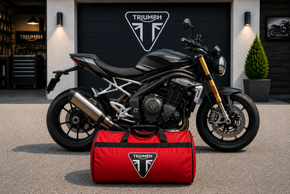 Triumph Motorcycle Duffel Bag – Premium Travel & Gear Bag for Riders