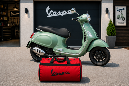 Vespa Motorcycle Duffel Bag – Premium Travel & Gear Bag for Riders