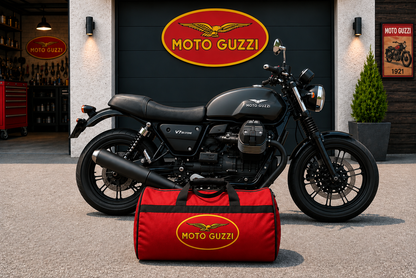 Moto Guzzi Motorcycle Duffel Bag – Premium Travel & Gear Bag for Riders