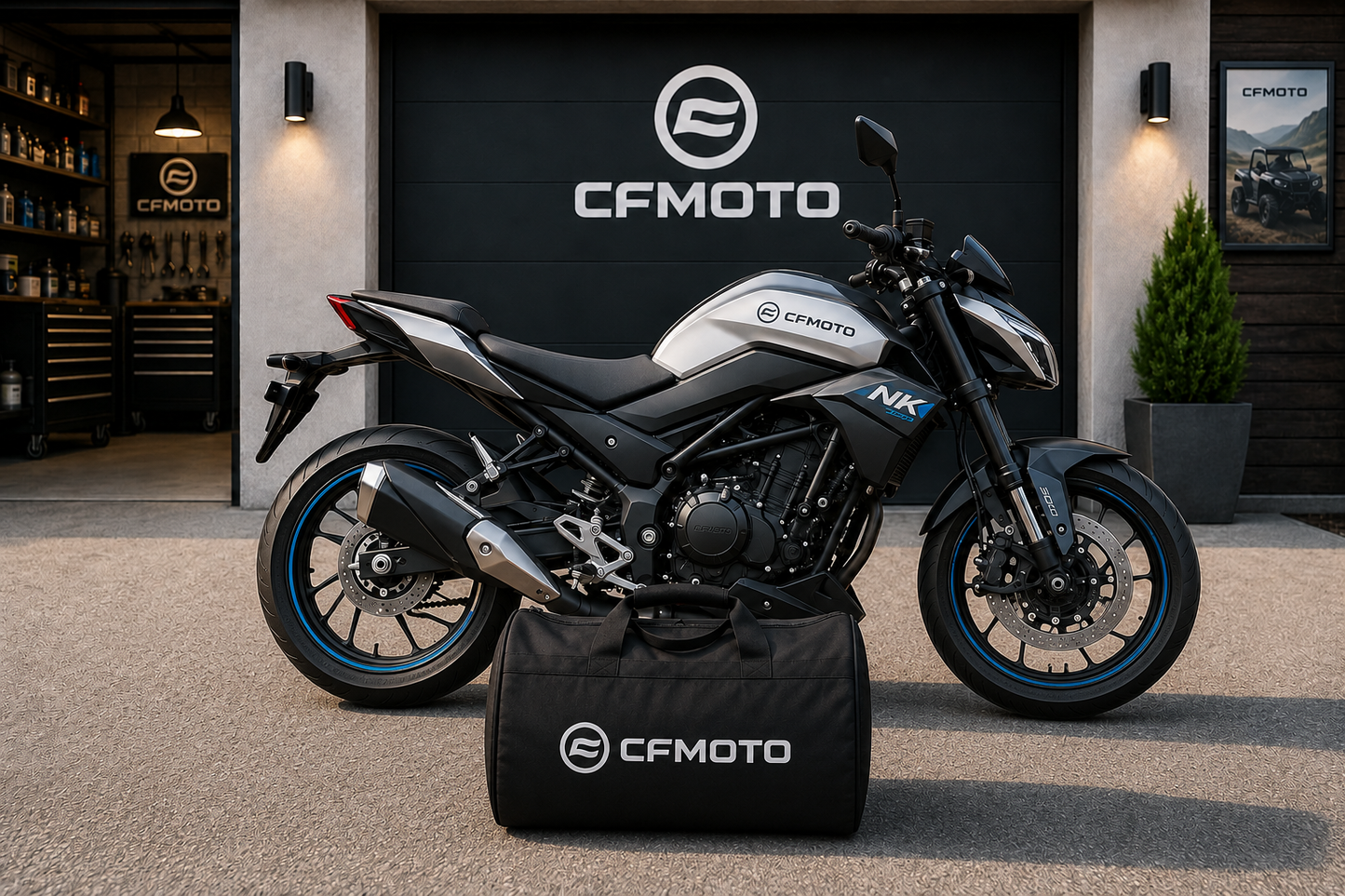 CFMOTO Motorcycle Duffel Bag – Premium Travel & Gear Bag for Riders