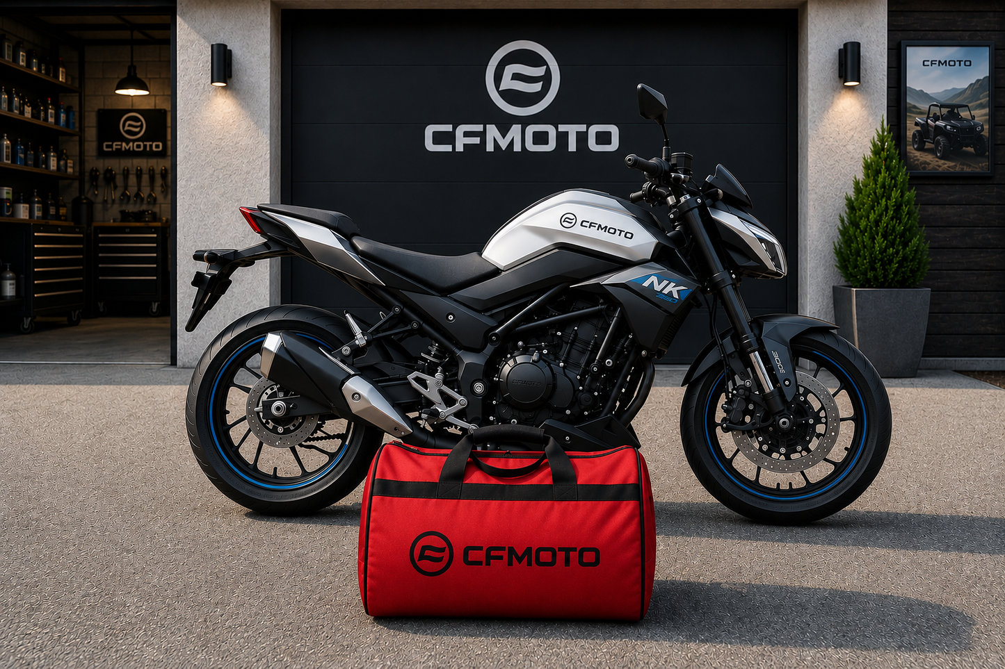 CFMOTO Motorcycle Duffel Bag – Premium Travel & Gear Bag for Riders