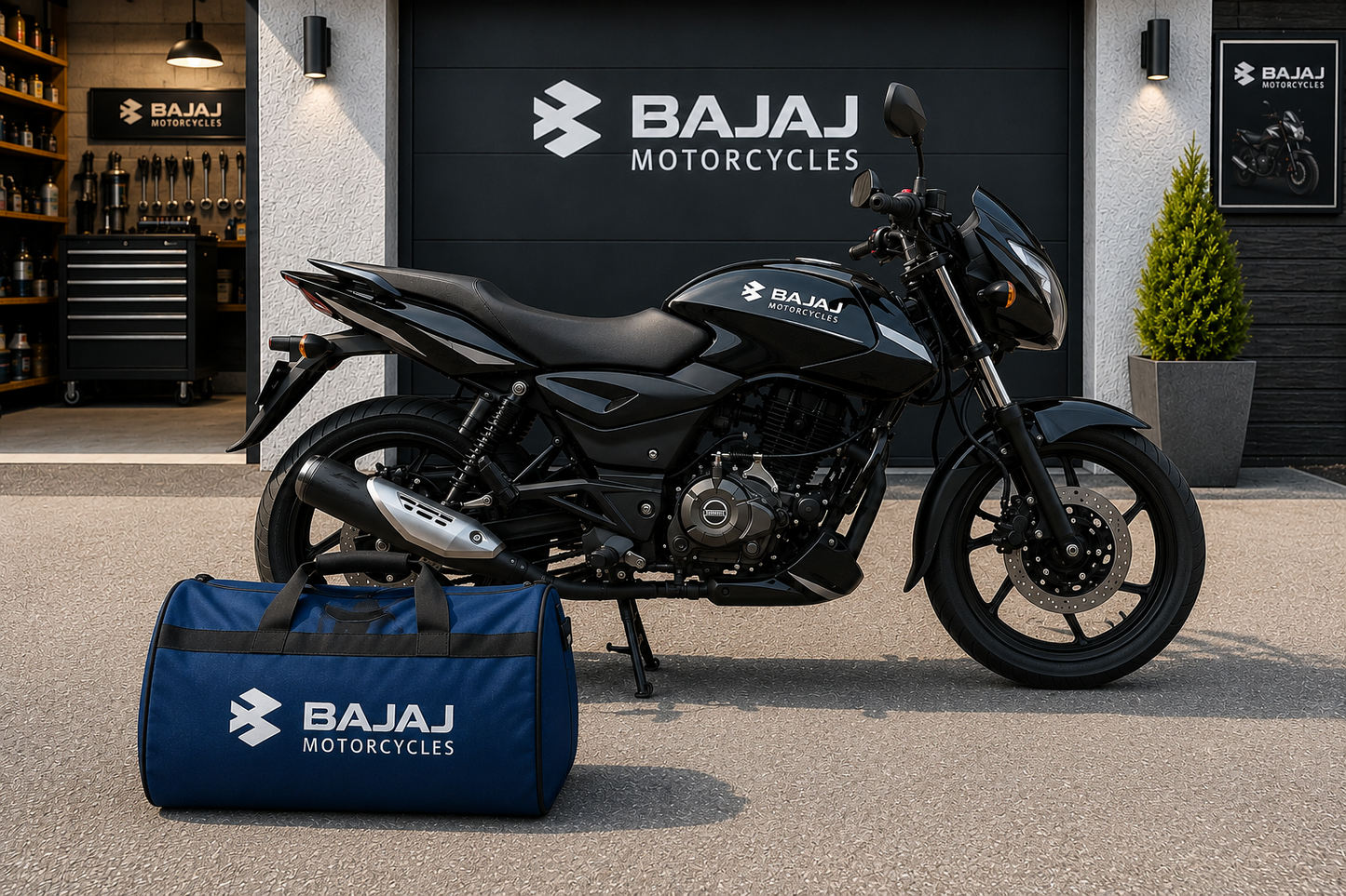 Bajaj Motorcycle Duffel Bag – Premium Travel & Gear Bag for Riders