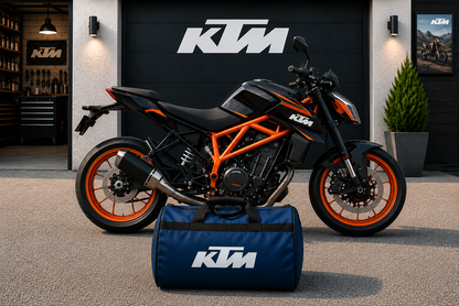 KTM Motorcycle Duffel Bag – Premium Travel & Gear Bag for Riders