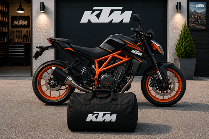 KTM Motorcycle Duffel Bag – Premium Travel & Gear Bag for Riders