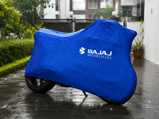 Bajaj Motorcycle Protective Outdoor Cover – Rain, Sun & Dust Resistant