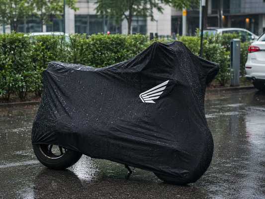 Honda Motorcycle Protective Outdoor Cover – Rain, Sun & Dust Resistant