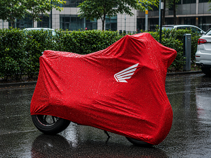 Honda Motorcycle Protective Outdoor Cover – Rain, Sun & Dust Resistant