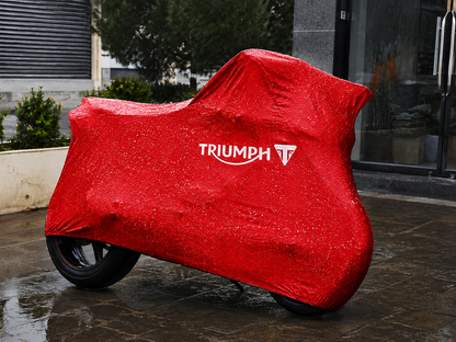 Triumph Motorcycle Protective Outdoor Cover – Rain, Sun & Dust Resistant
