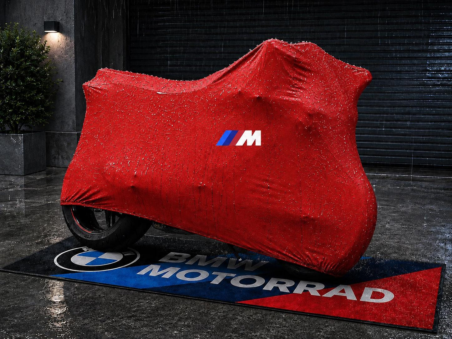 BMW Motorcycle Protective Outdoor Cover – Rain, Sun & Dust Resistant