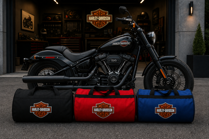 Harley Davidson Motorcycle Duffel Bag – Premium Travel & Gear Bag for Riders