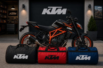KTM Motorcycle Duffel Bag – Premium Travel & Gear Bag for Riders