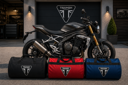 Triumph Motorcycle Duffel Bag – Premium Travel & Gear Bag for Riders
